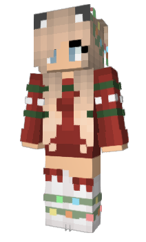 Minecraft скін по ніку SantaClausss