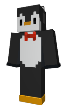 Minecraft skin scubapenguin