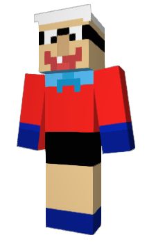 Minecraft skin CrypM