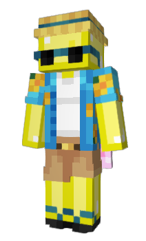 Minecraft скин по нику ExoticButters