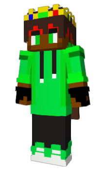 Minecraft skin BlaqAura