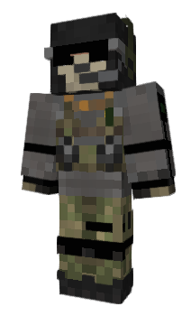 Minecraft skin FireBlueRED