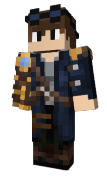 Minecraft скин по нику Qnis
