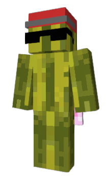 Minecraft skin GreenPuga