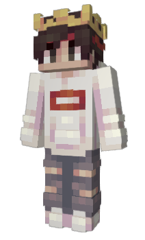 Minecraft skin perrorosa