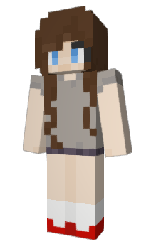 Minecraft skin xlittlegraycatx