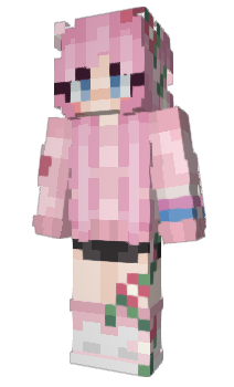 Minecraft скин по нику IdotGirl