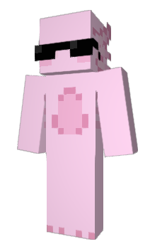 Minecraft скін по ніку AxieTheAxolotl