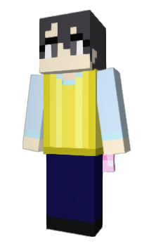 Minecraft скин по нику hydrangea_saba