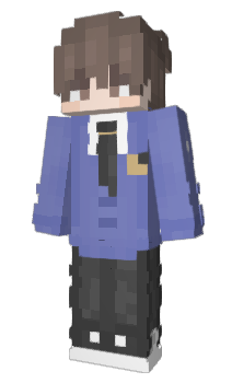 Minecraft skin bluvcy