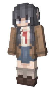 Minecraft скин по нику Naziki