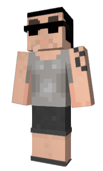 Minecraft skin Qbor