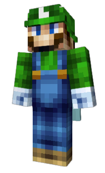 Minecraft скин по нику luigi2004