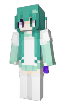 Minecraft скин по нику Lucky_ouo