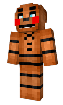 Minecraft скін по ніку fnaf_4