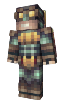 Minecraft skin Hechser