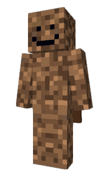 Minecraft skin dirt