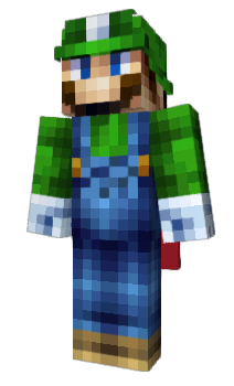 Minecraft skin Luigui