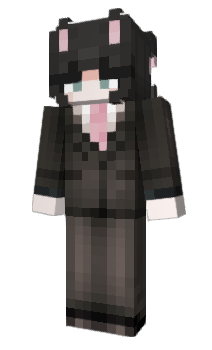 Minecraft скин по нику AlhenaWolfie