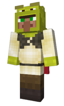 Minecraft skin ShrekMC