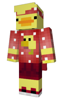 Minecraft skin PeaceDuck