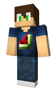 Minecraft skin Luckery