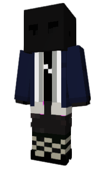 Minecraft skin blackhaine