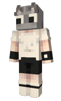 Minecraft skin blauws