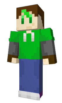 Minecraft скин по нику HoodieGreen