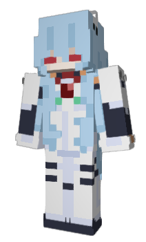 Minecraft skin evangelionrei