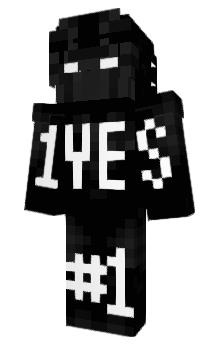 Minecraft скін по ніку 1Yes