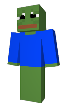 Minecraft skin PePe_Frog