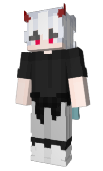 Minecraft skin Wasurette