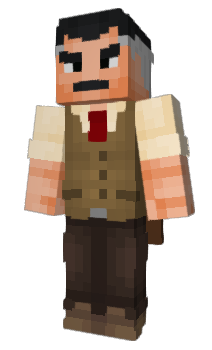 Minecraft скин по нику HendrixYT