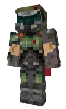 Minecraft skin Forsacken