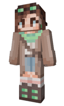 Minecraft skin GreenGoggles
