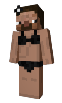 Minecraft скин по нику IronMiner1080p