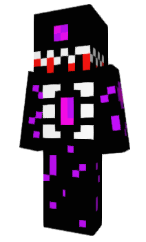 Minecraft skin Wither_raton