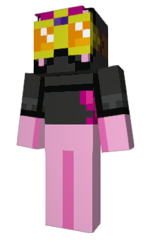 Minecraft skin Pinksu