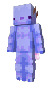 Minecraft skin Axolotlb