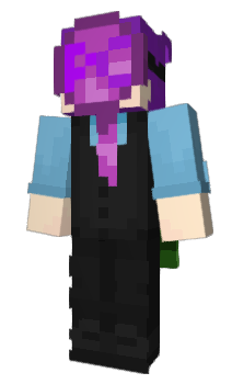 Minecraft скин по нику PurplePC
