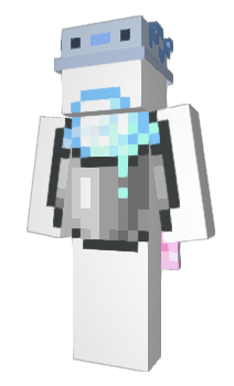 Minecraft skin SnowBucketMan