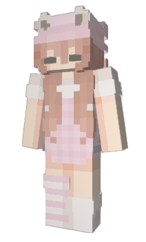 Minecraft skin pinkcatusrat