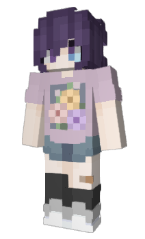 Minecraft скін по ніку girl4