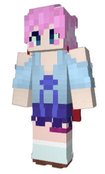 Minecraft скин по нику AkariWatanabe