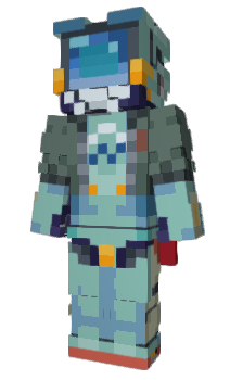 Minecraft skin tvrobot