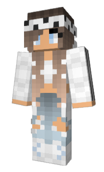 Minecraft скин по нику Girl_007