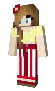 Minecraft skin Claire____