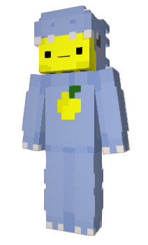 Minecraft скин по нику BlockLemonIce