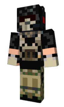 Minecraft скин по нику DesBlue